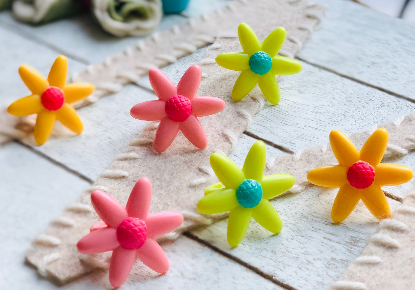 Vintage Flower Rings