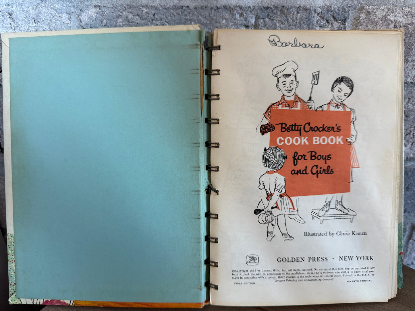 Betty Crocker's Cook Book for Boys and Girls