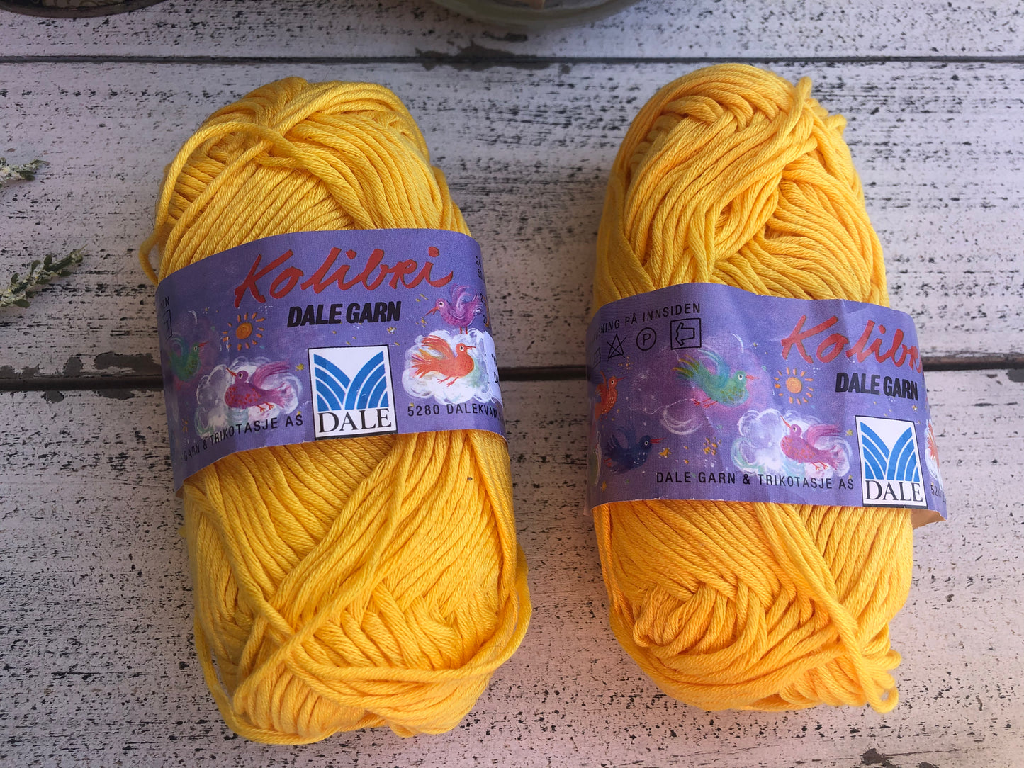 Yellow Happy Yarn