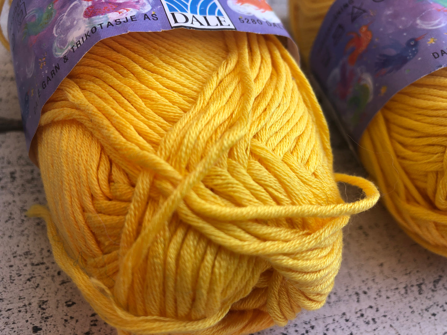 Yellow Happy Yarn